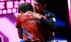 开云体育在线-英国乒乓球队鏖战德国乒乓球队，张本智和高光表现的简单介绍